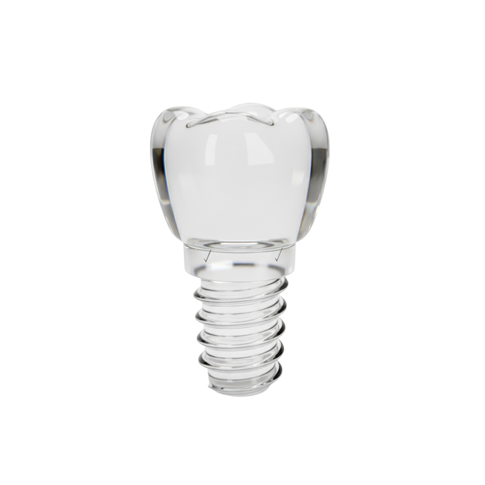 Restorative & implants - tooth with implant screw